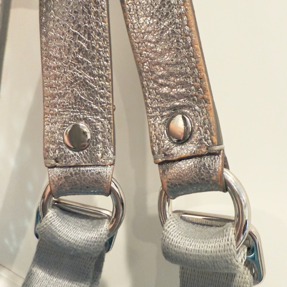 🩵✨ Coach Poppy Spotlight Turquoise Sequin Sparkly Limited Edition Backpack - Picture 13 of 17